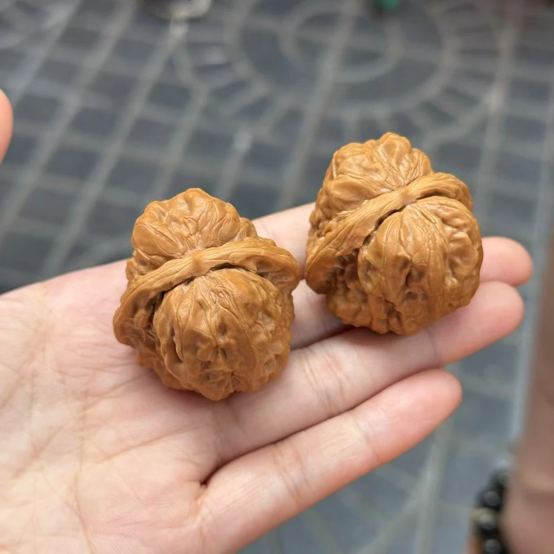 【曹掌柜精选】3  G13962-核桃蛤蟆头-37mm