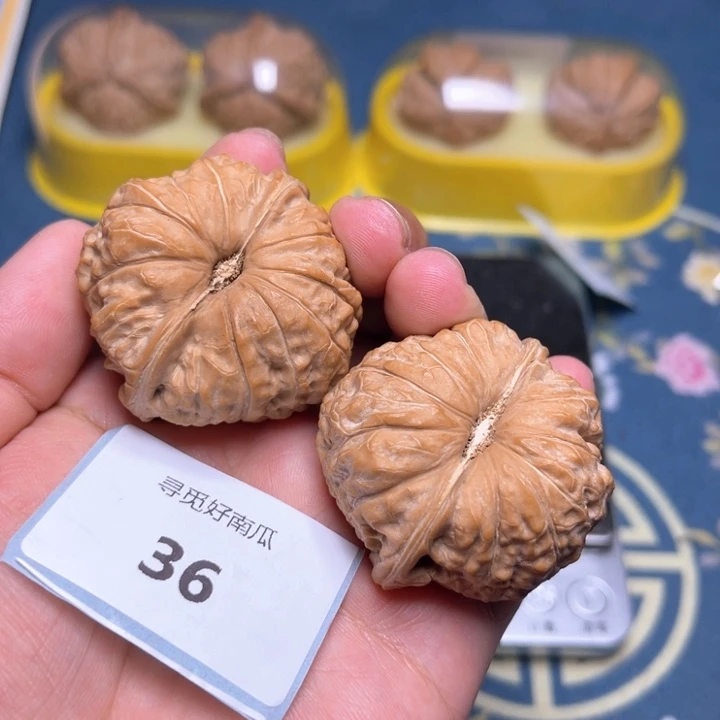 铁***铁文玩核桃把件43-36