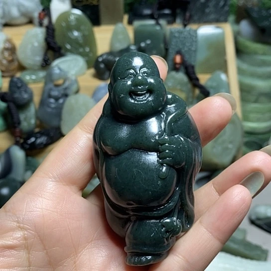 未镶嵌和田玉（糖玉）珠宝半成品
