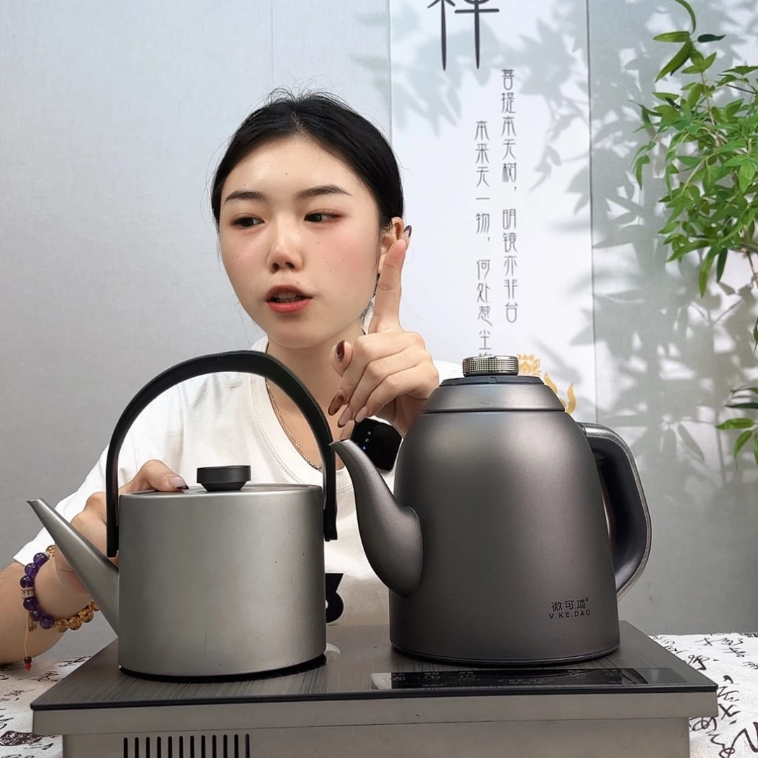 @***静微可道纯钛煮茶器套装