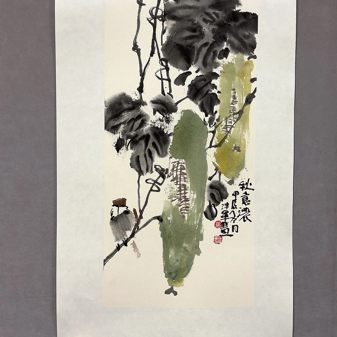 国画国画纯手绘作品请放心去藏