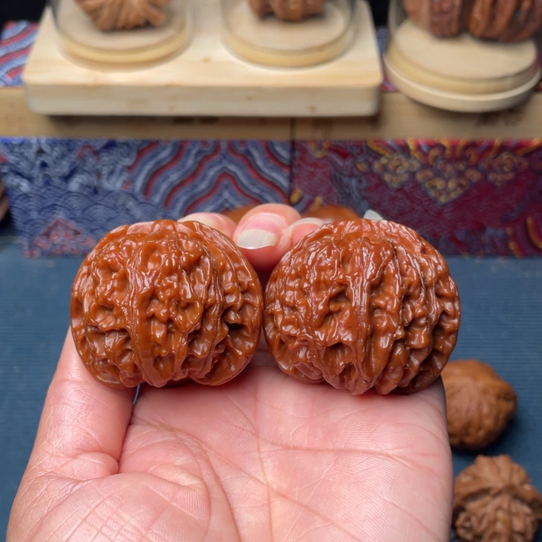 文玩核桃把件44苹果园