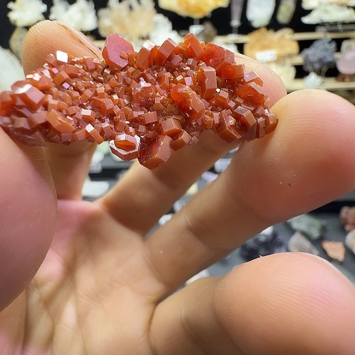 石材矾铅矿标摆件