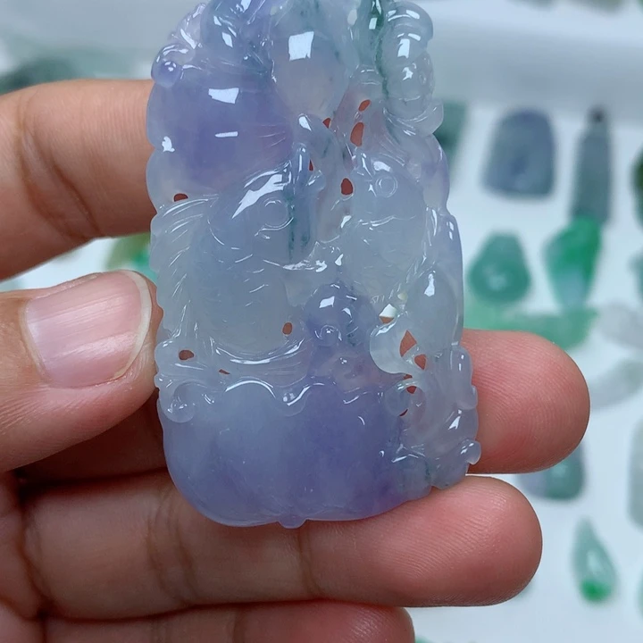 吊坠(不含链)未镶嵌翡翠