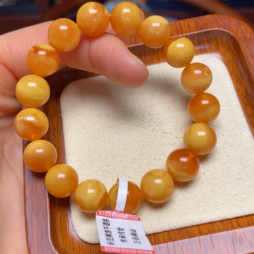 【闪购商品】蜜蜡手链未镶嵌手串