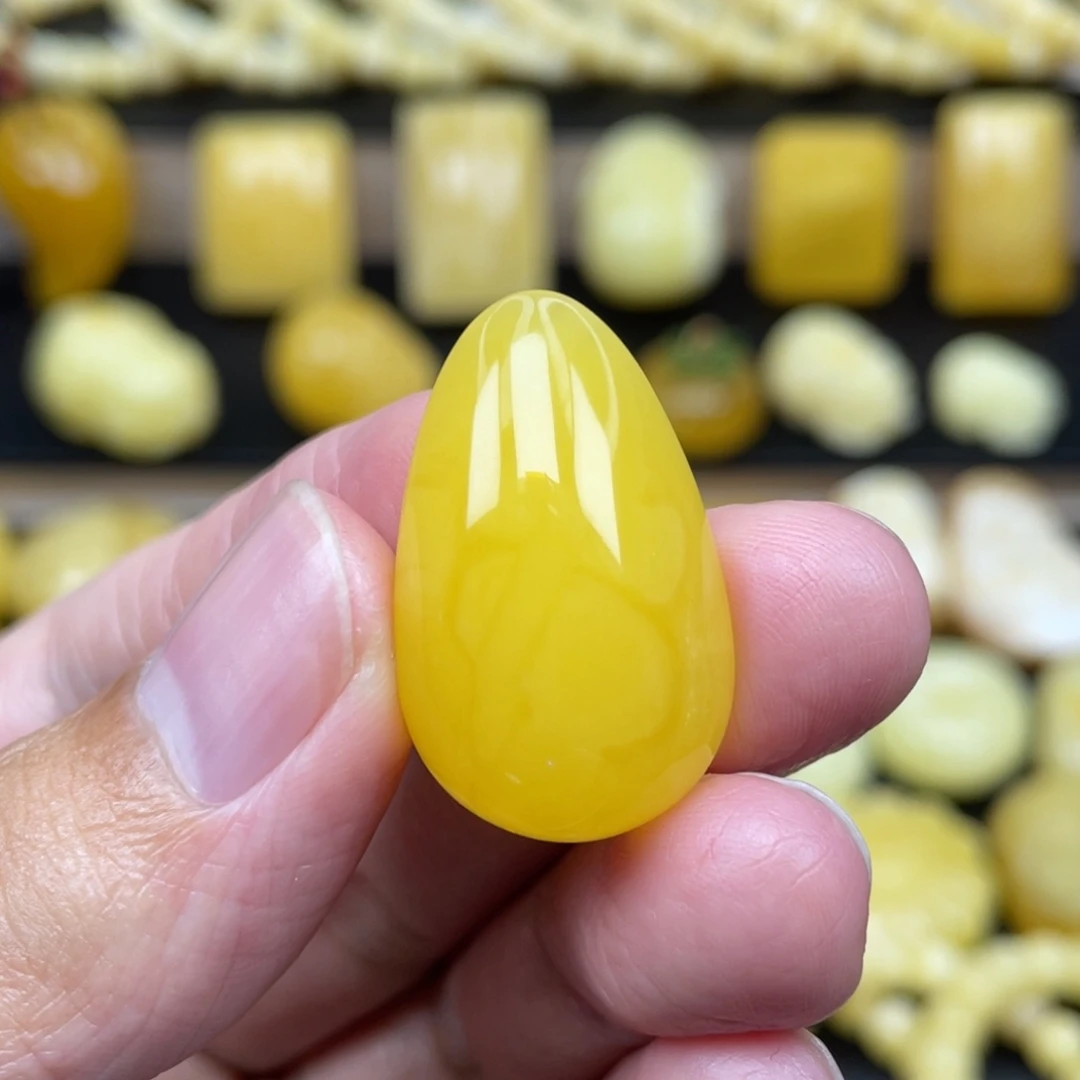 琥珀未镶嵌裸石琥珀蜜蜡