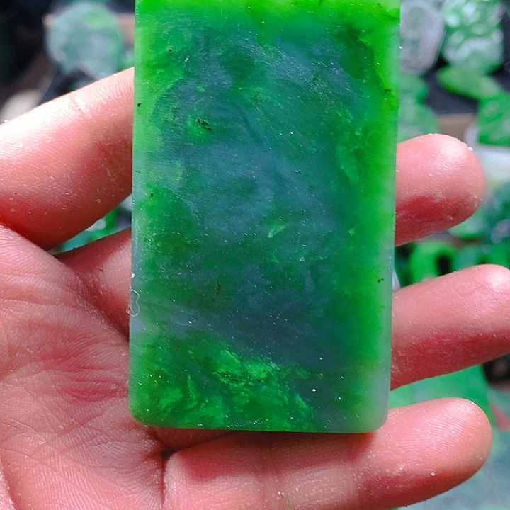 未镶嵌和田玉（碧玉）挂件肖****司