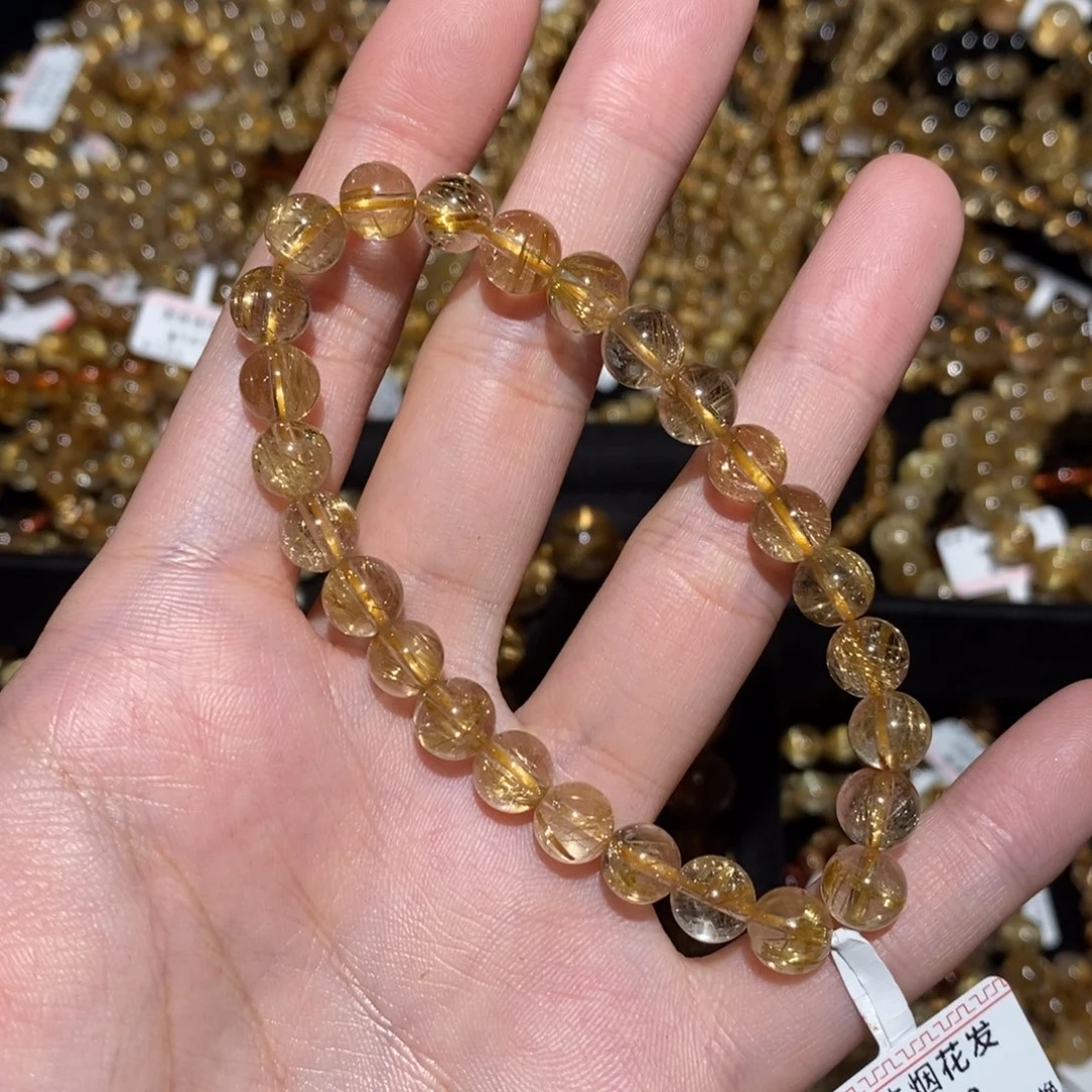 未镶嵌手串水晶手串