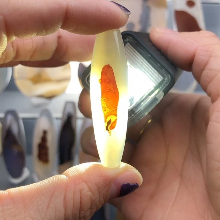 玛瑙/玉髓未镶嵌颈饰82