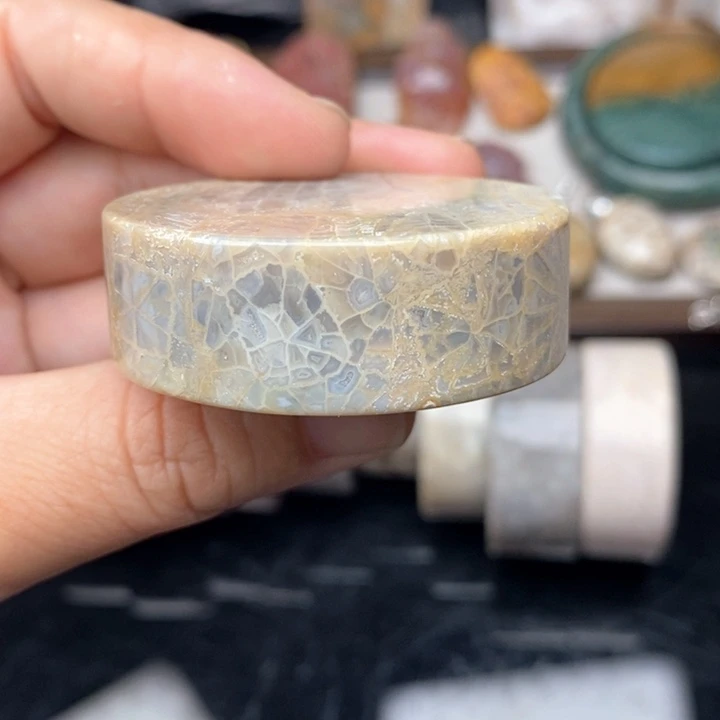 硅化珊瑚（珊瑚玉）手镯未镶嵌