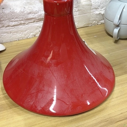 微瑕，不明火，口径25.5拖釉针孔