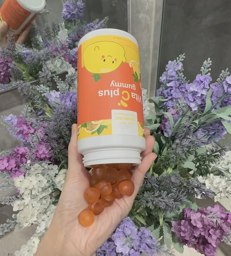 口味超好！百吃不腻！V＋C百香果汁软糖90粒