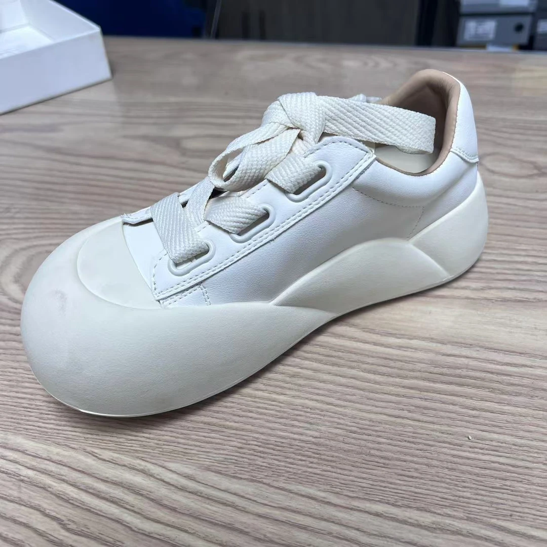 【年末断码清】17-380舒适软底软面休闲板鞋面包鞋