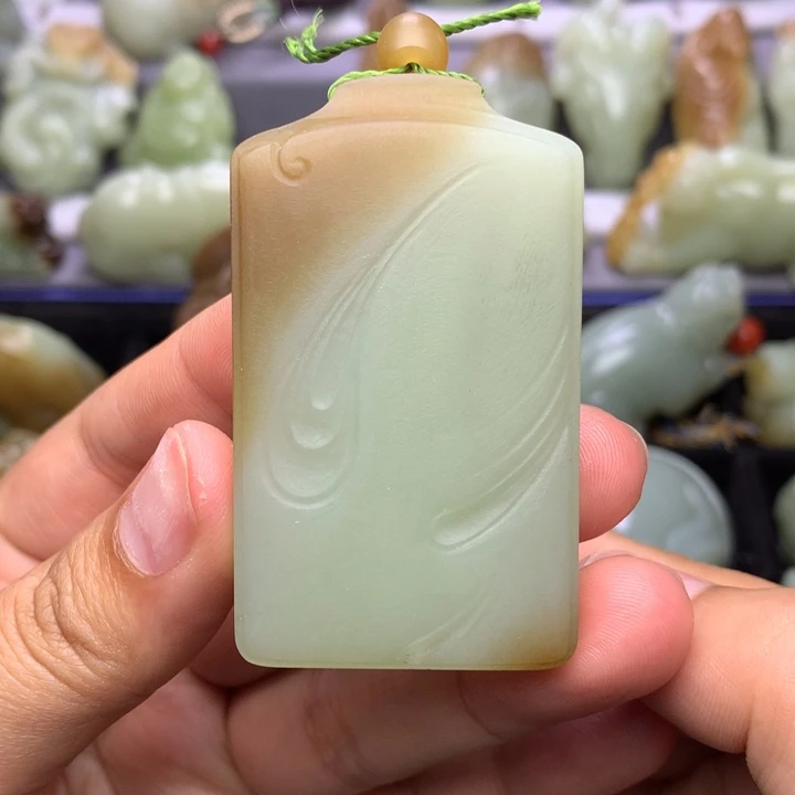 未镶嵌和田玉挂件