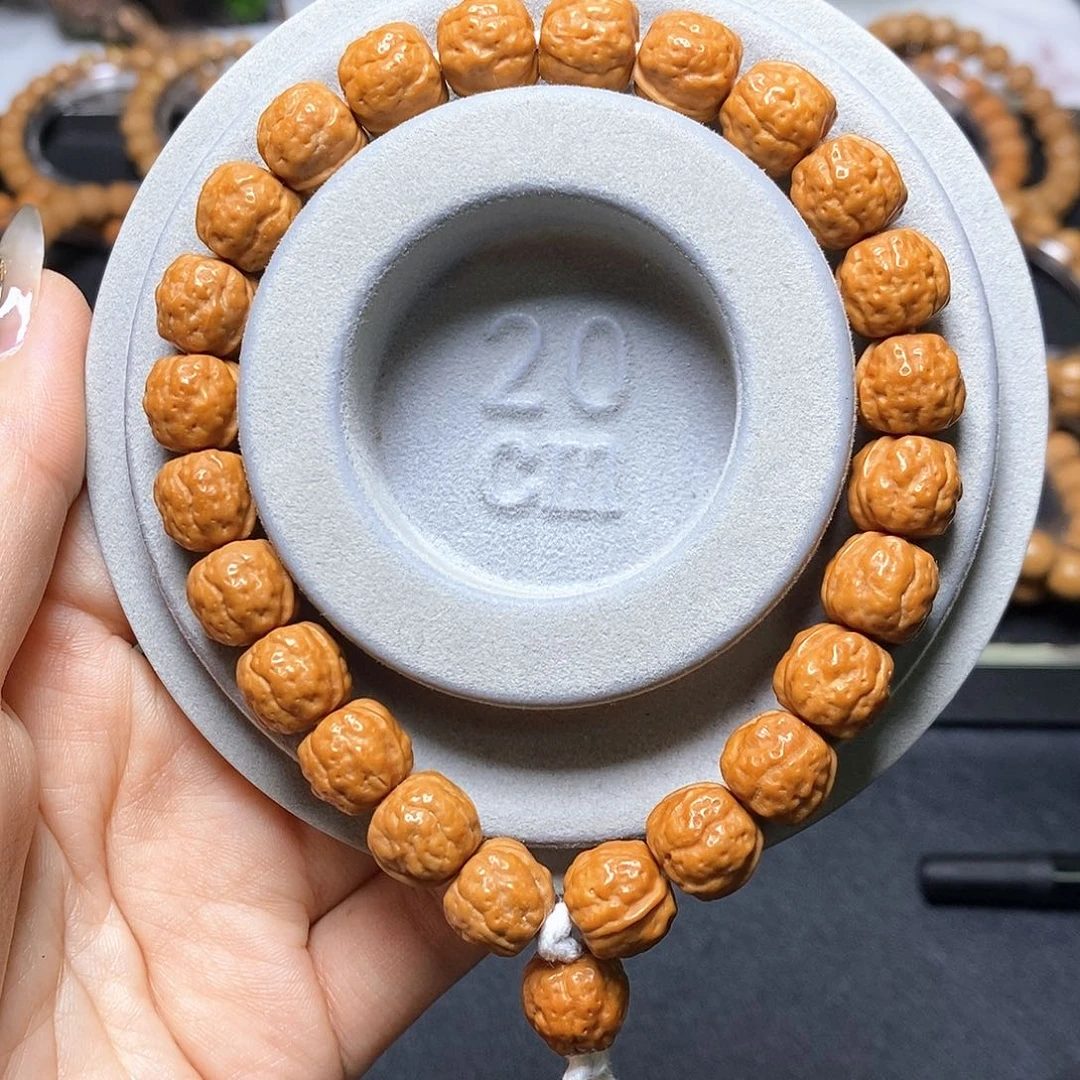 猴头核桃手串禅宗蛤蟆背尺寸11左右全品单号339号