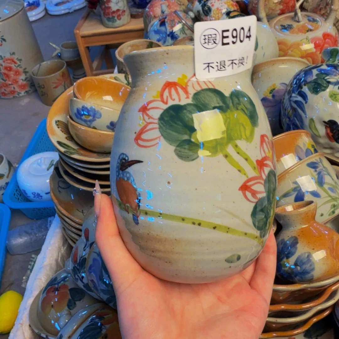 瓷片景德镇陶瓷手工手绘
