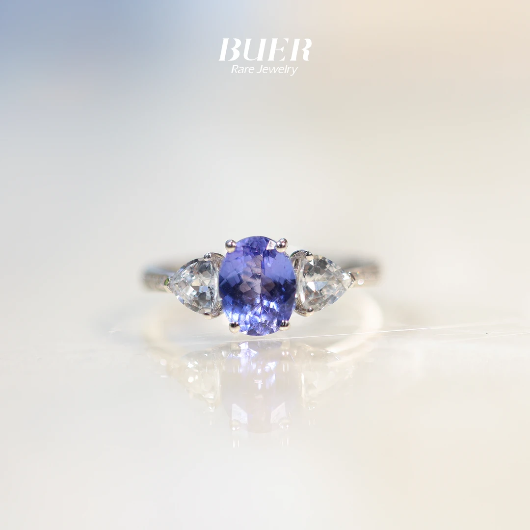 【不二】坦桑石18k金戒指