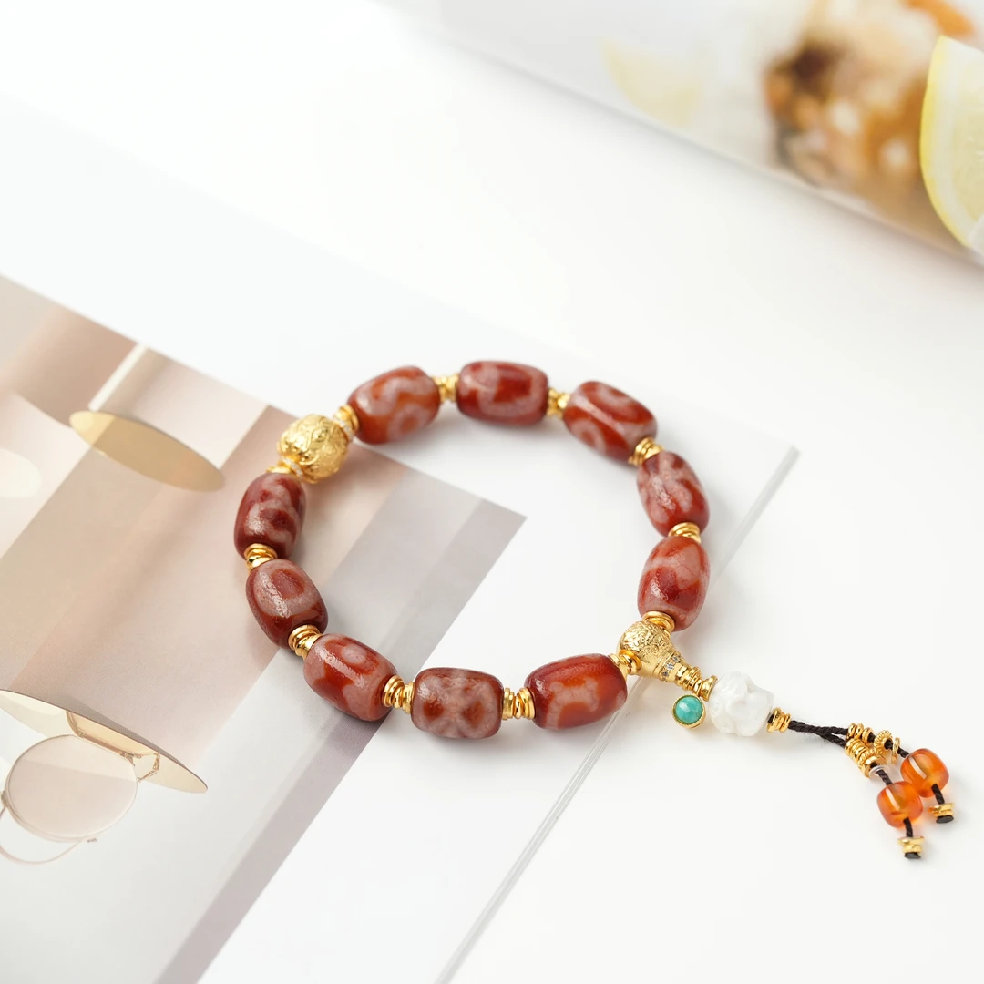 壹加小青|红肉多宝手串多样性发一2159Z