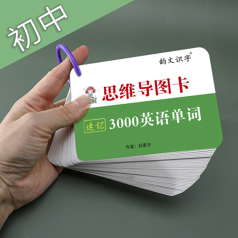 思维导图速记3000英语单词词汇初中英语词汇重点必背英语思维导图