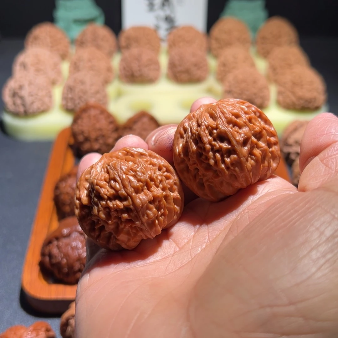 把件文玩核桃橘**了41磨盘全品