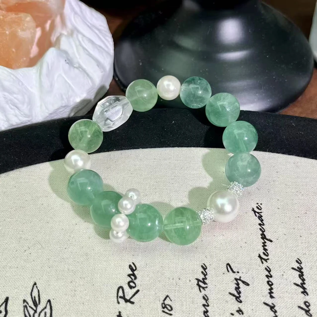 【一只幸子】青苹果绿手串