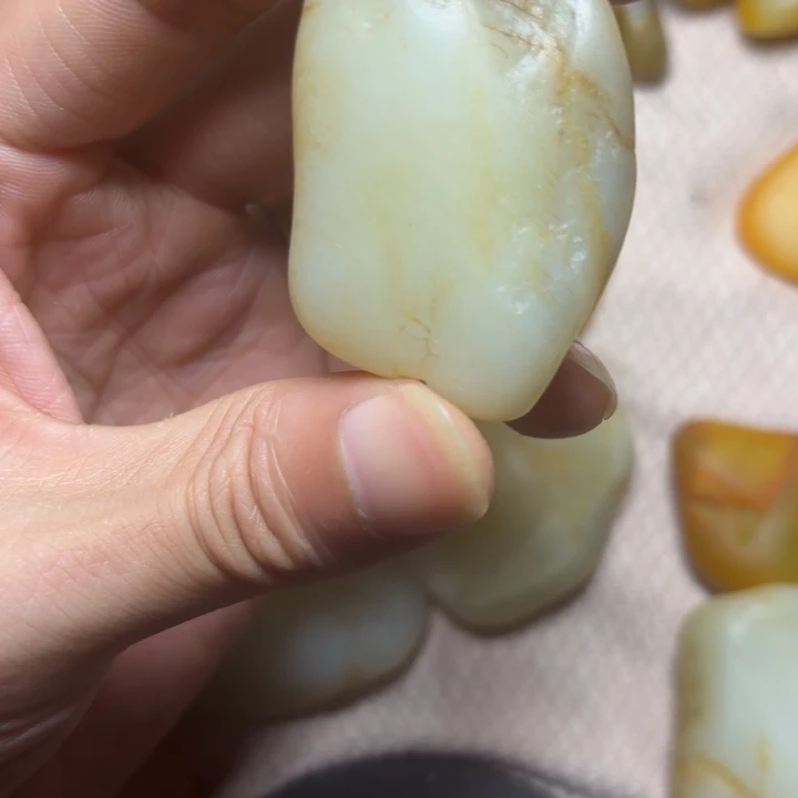 和田玉未镶嵌吊坠(不含链)