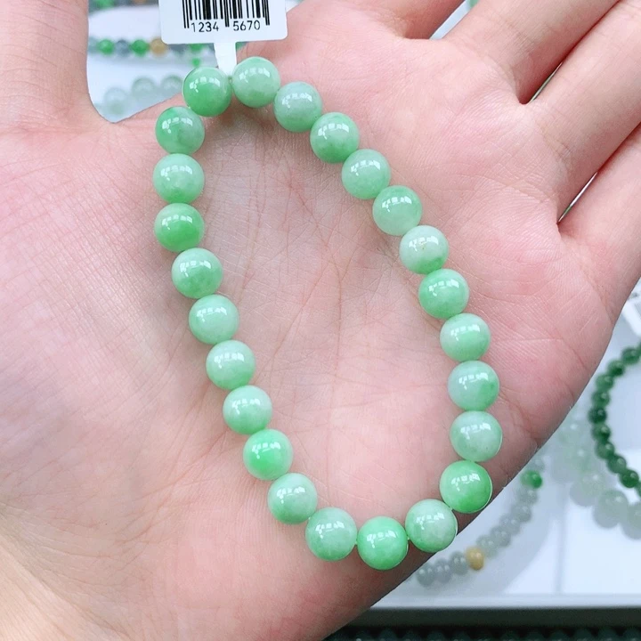 未镶嵌手链翡翠翡翠