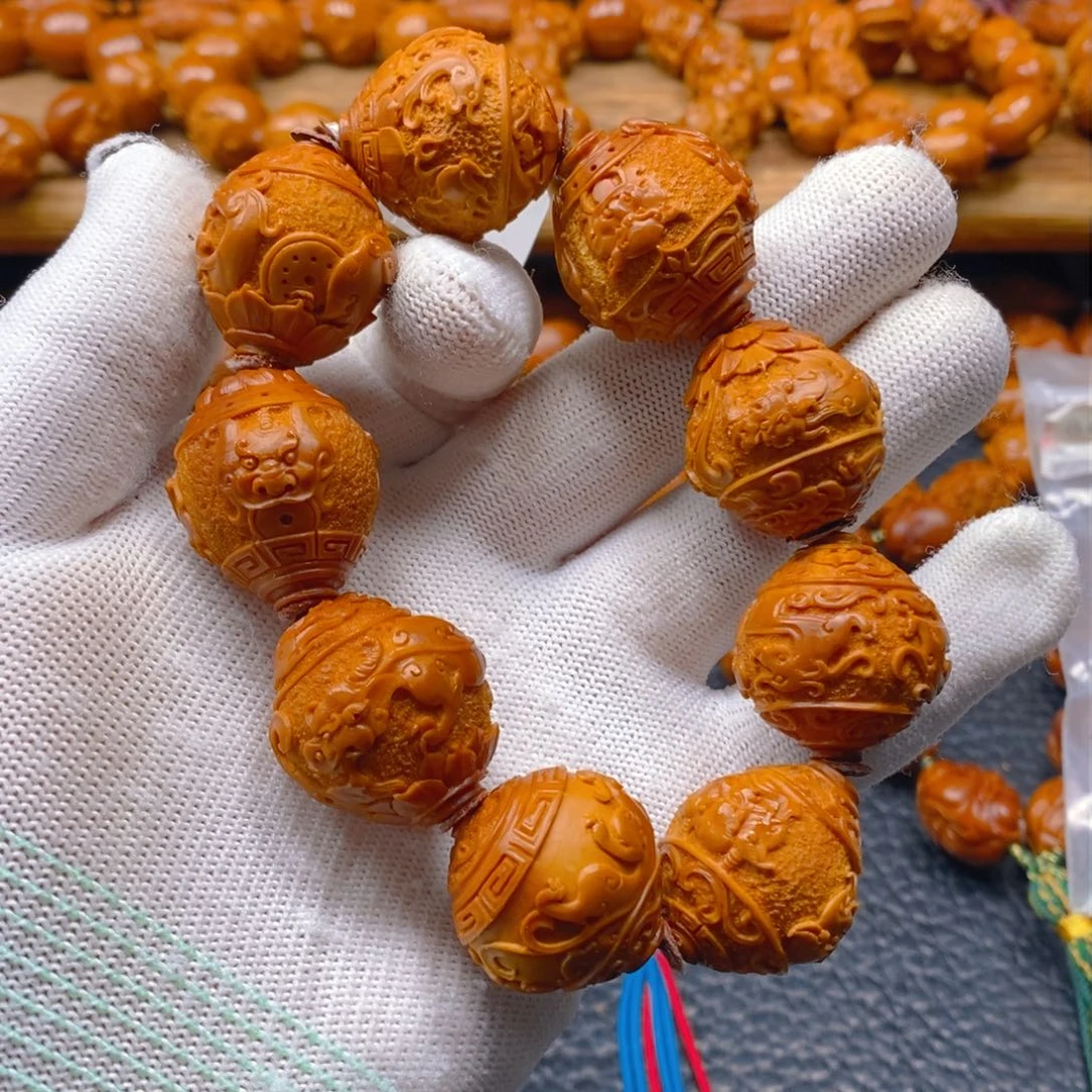 手串/手链橄榄核许忠英2.2仿古螭龙