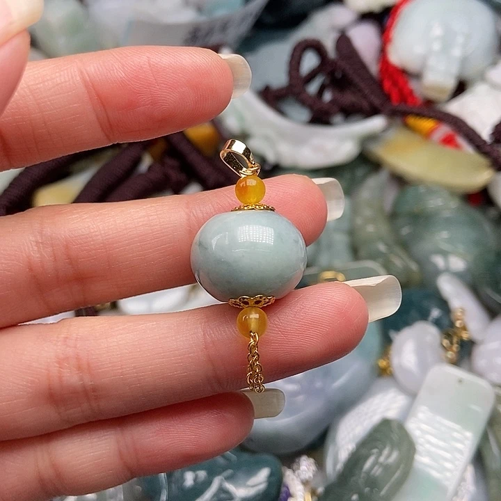 未镶嵌挂件翡翠翡翠
