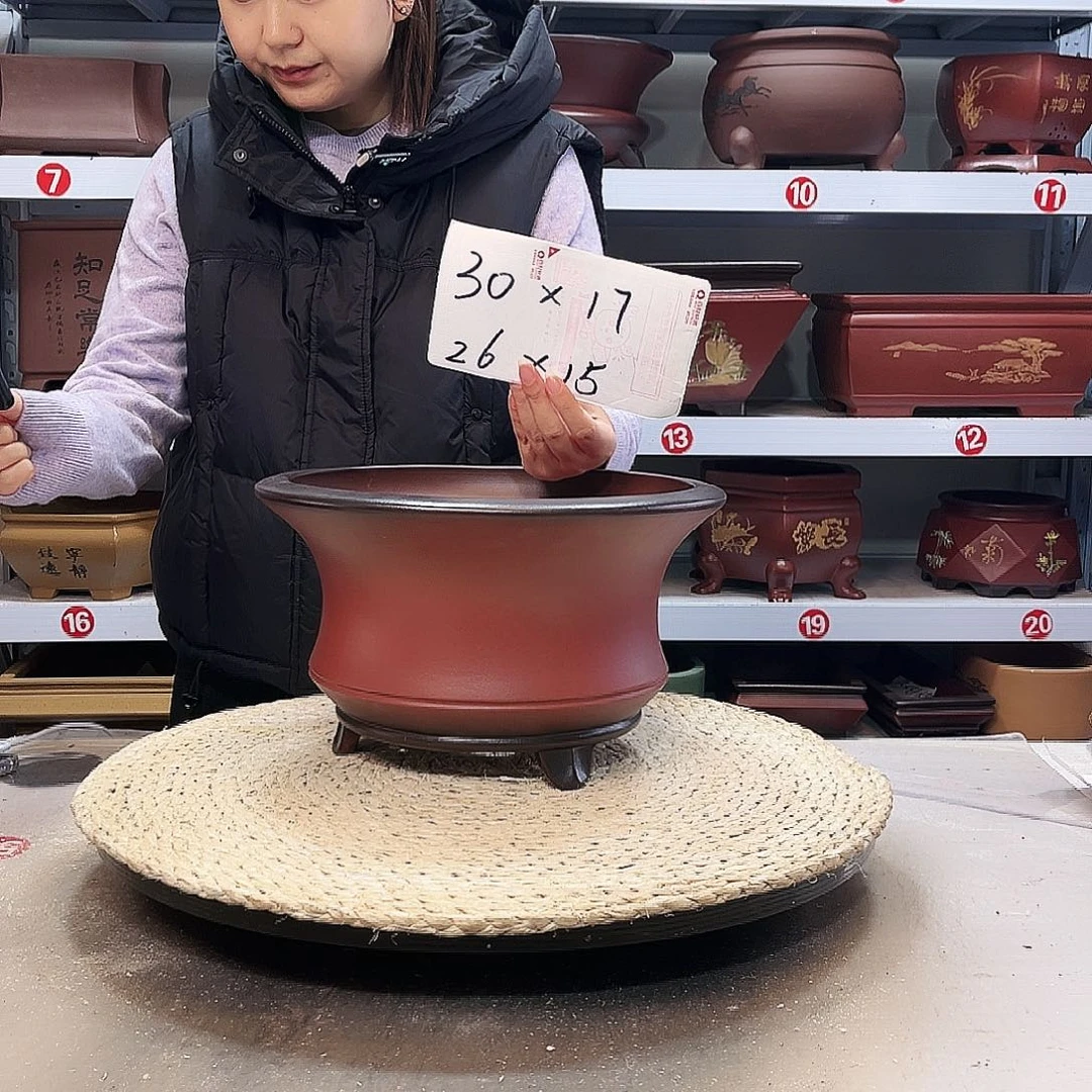 紫砂花盆紫砂花盆