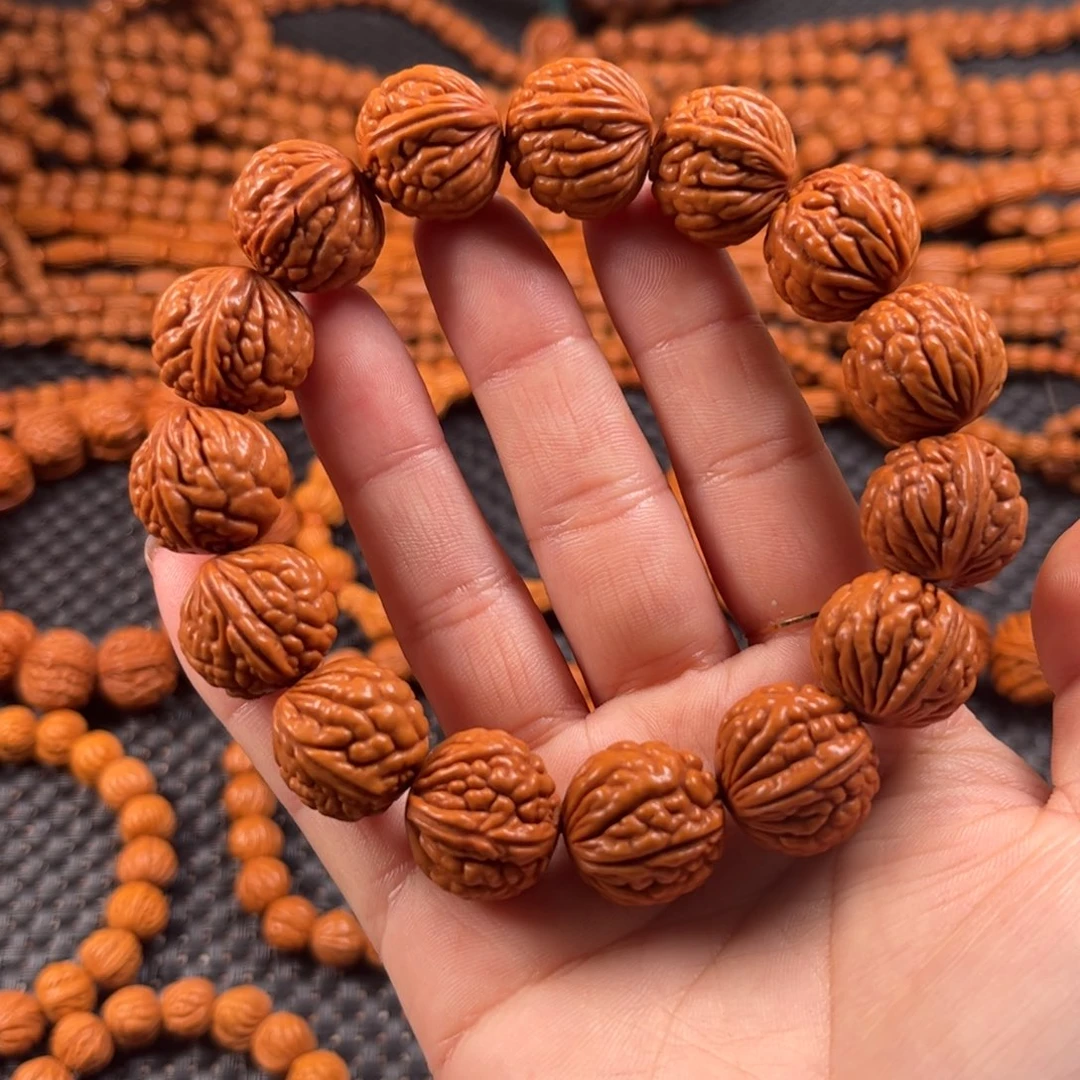 桃核手串Y9 链接手串