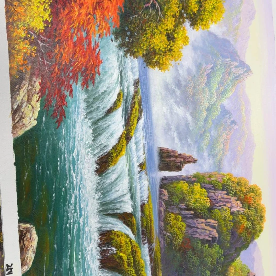 油画我的小可爱们也太