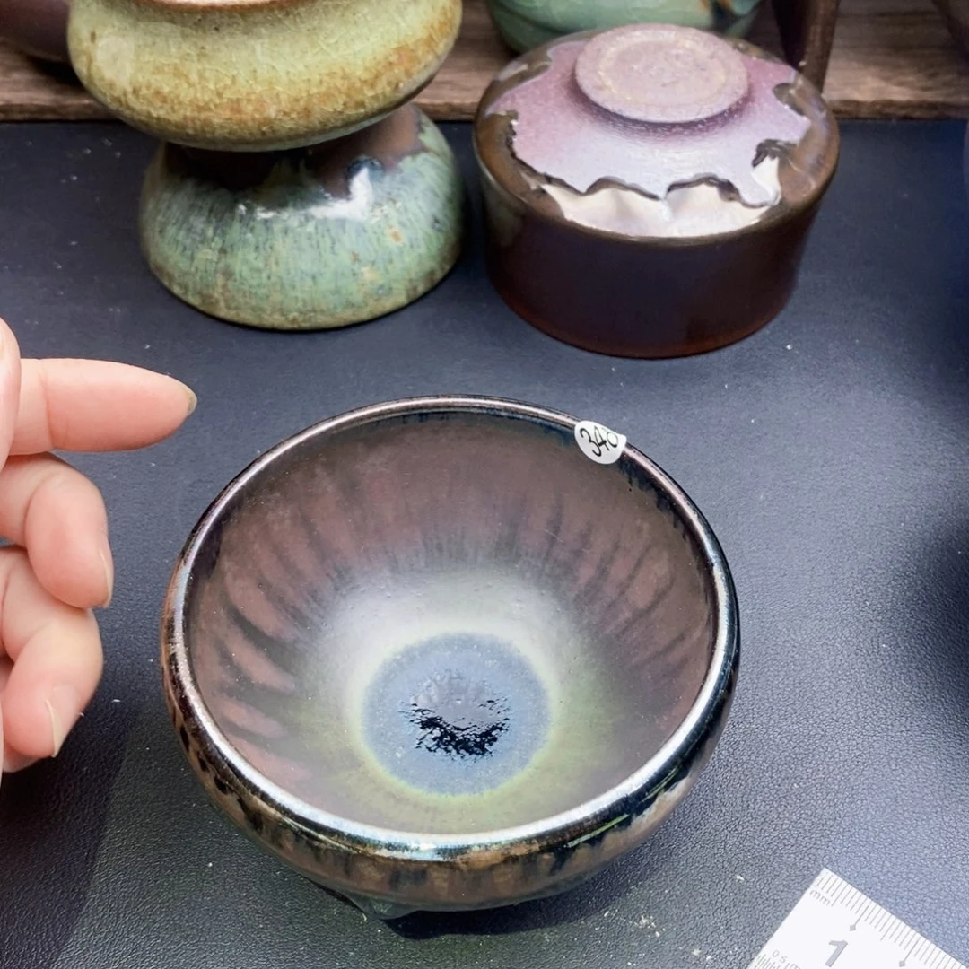 茶盏白*灵悠悠茶盏精品利福348