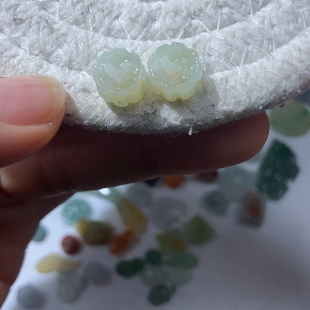 定制翡翠未镶嵌翡翠9.5*5.0