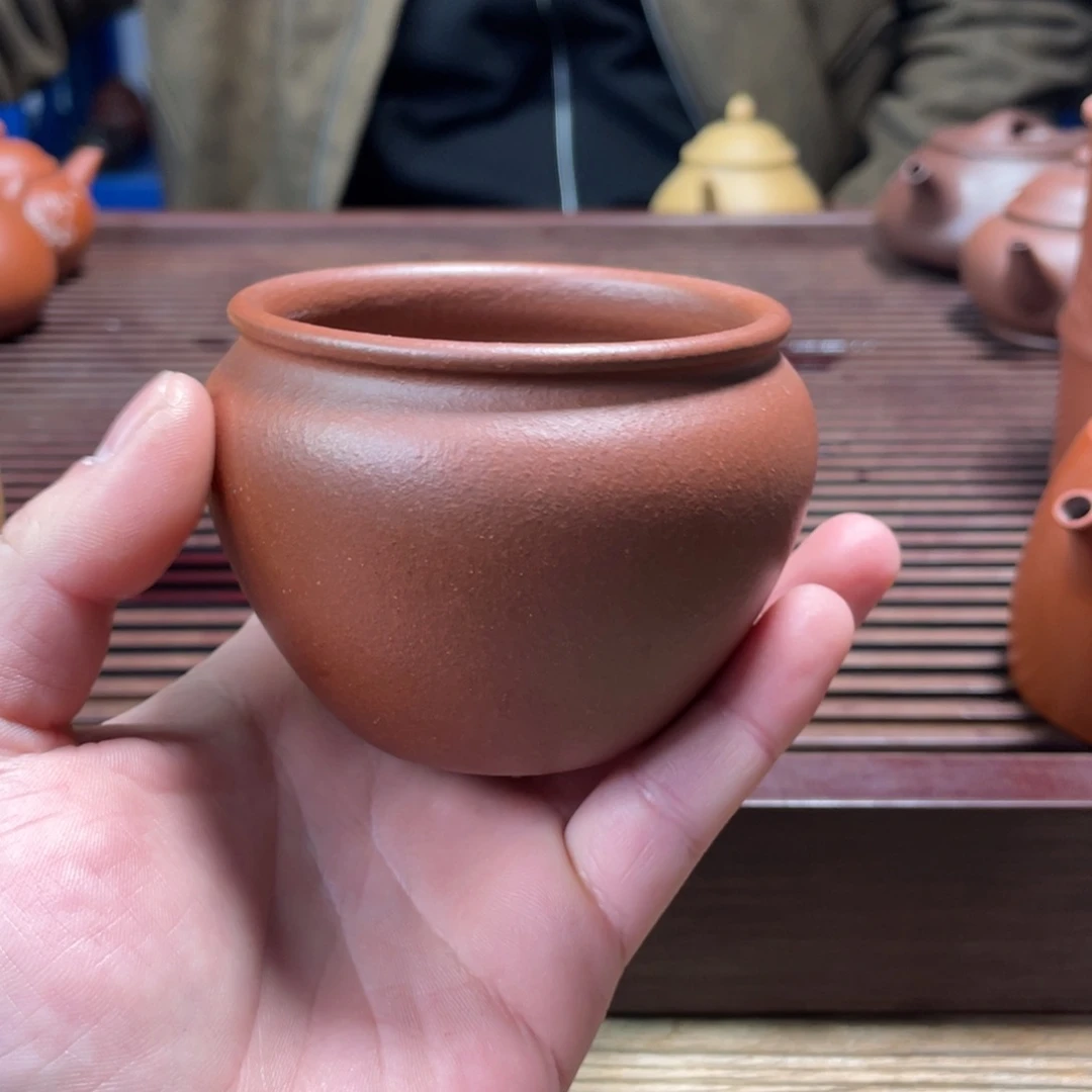 紫砂茶杯宜兴原矿