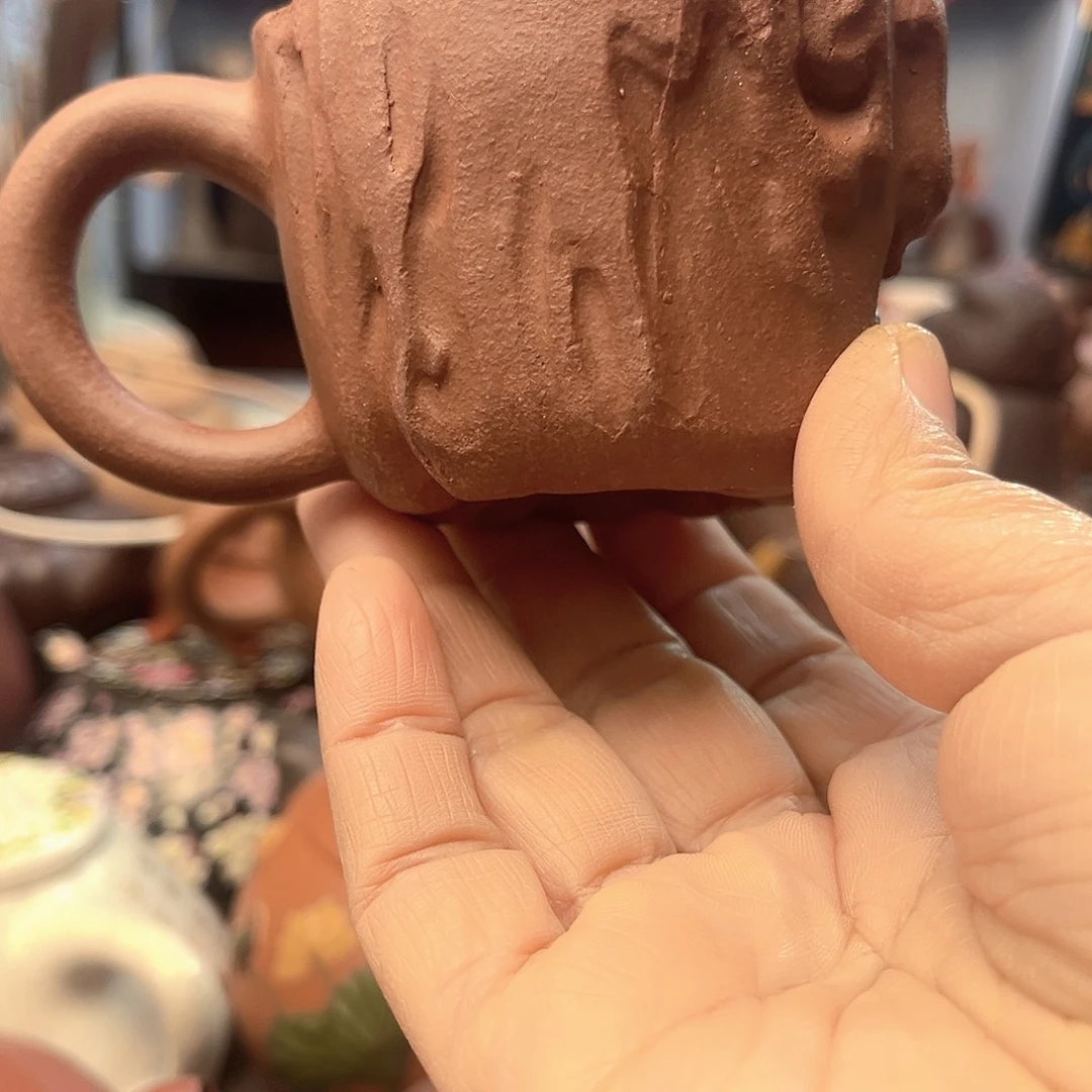 何***云紫砂茶壶全手工制作