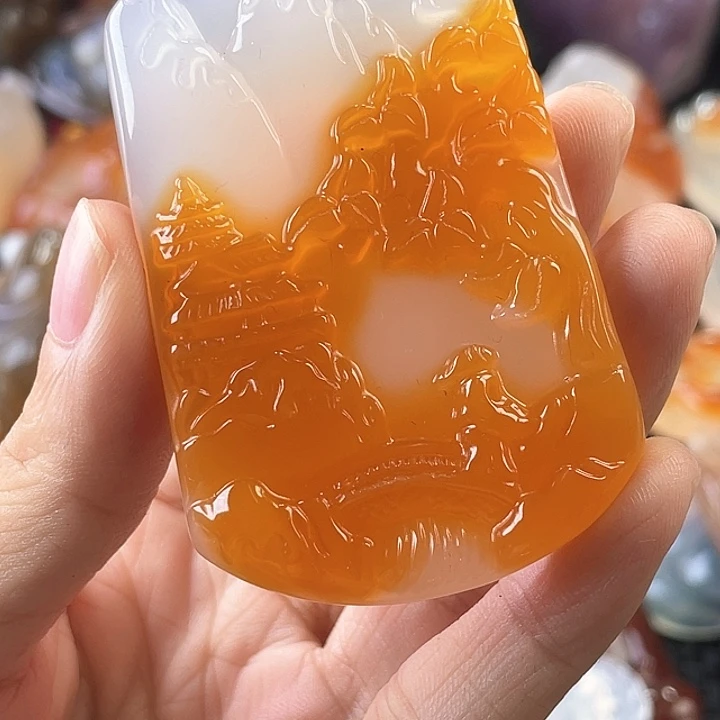 未镶嵌天然玛瑙/玉髓