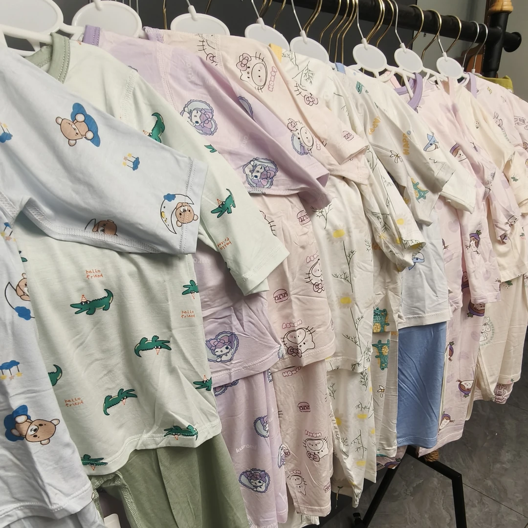 蓓蓓家童装优品儿童七分套夏季