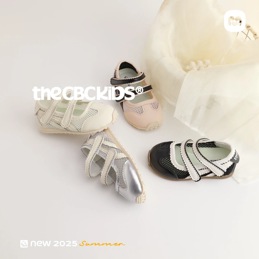 【Memv】SweetLace甜美风,儿童凉鞋透气芭苗鞋单网休闲童鞋