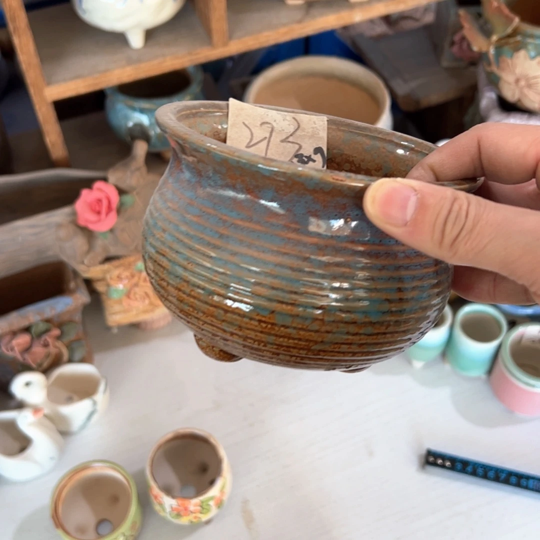 陶瓷多肉小花盆@@273