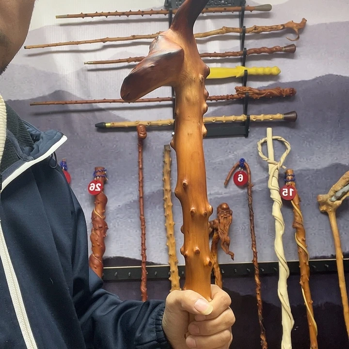 贵州檬子木登山杖