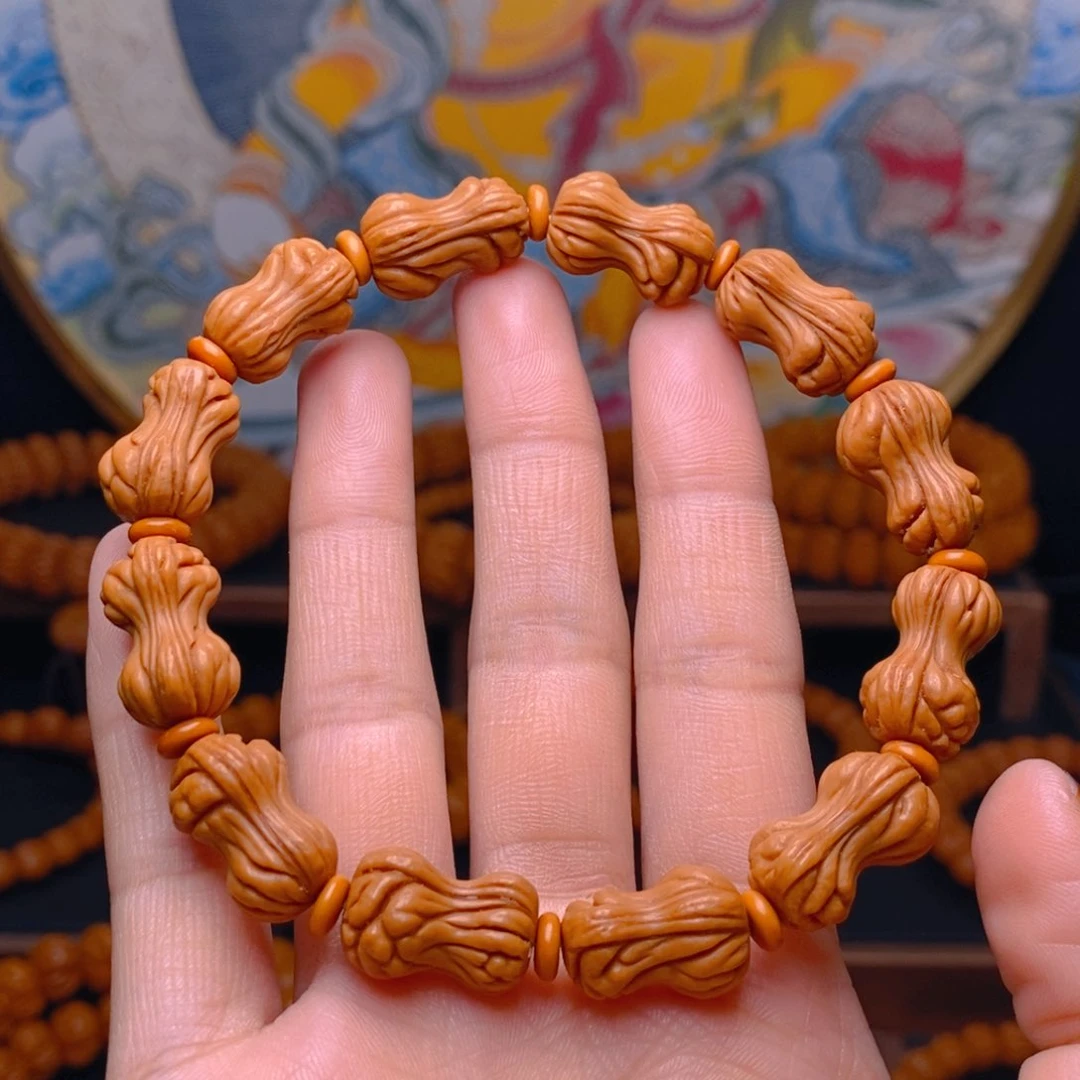手串桃核花生手串