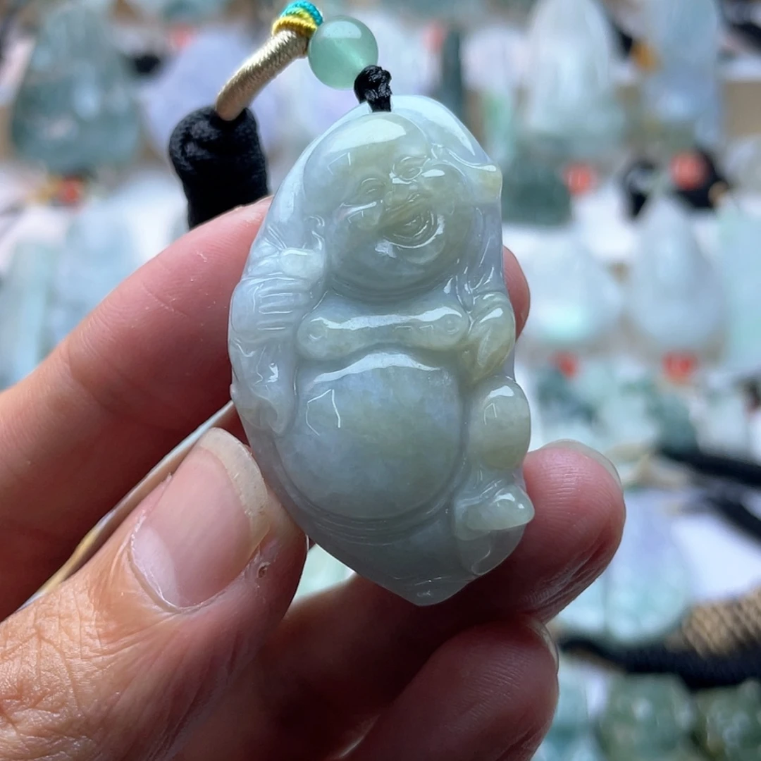 【闪购商品】颈饰未镶嵌翡翠逍遥佛