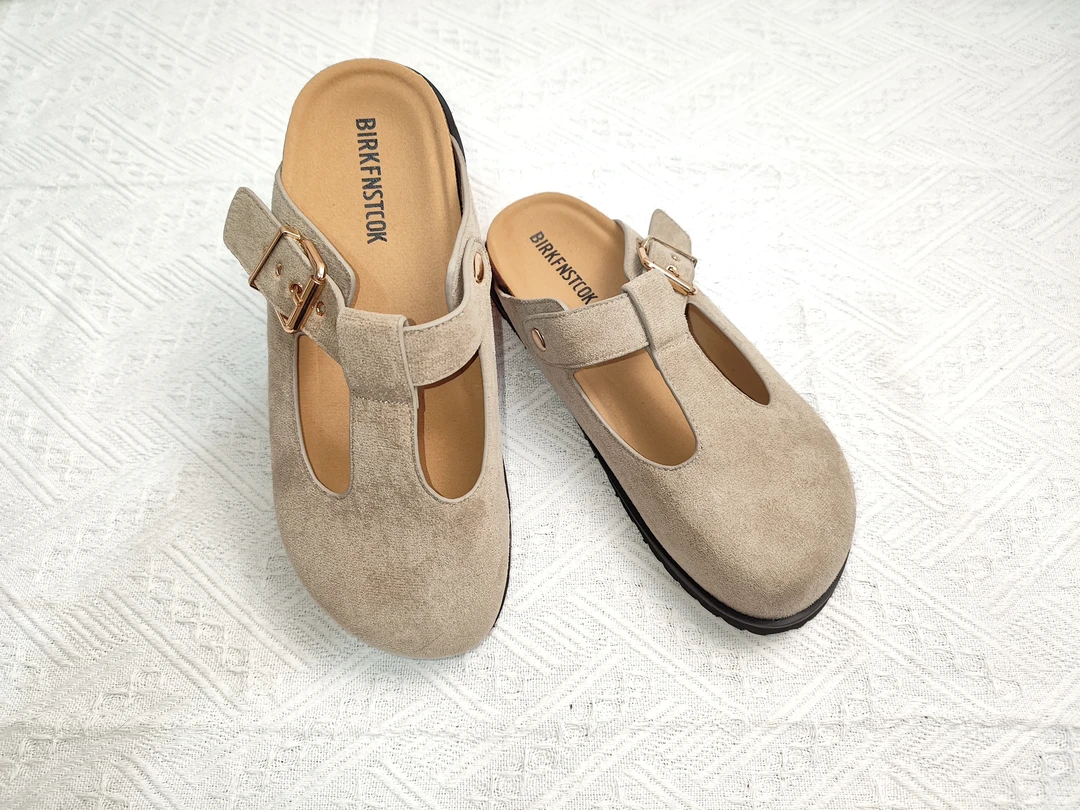 勃肯镂包头半拖鞋凉鞋博肯鞋春夏款情侣百搭潮流时尚半包头