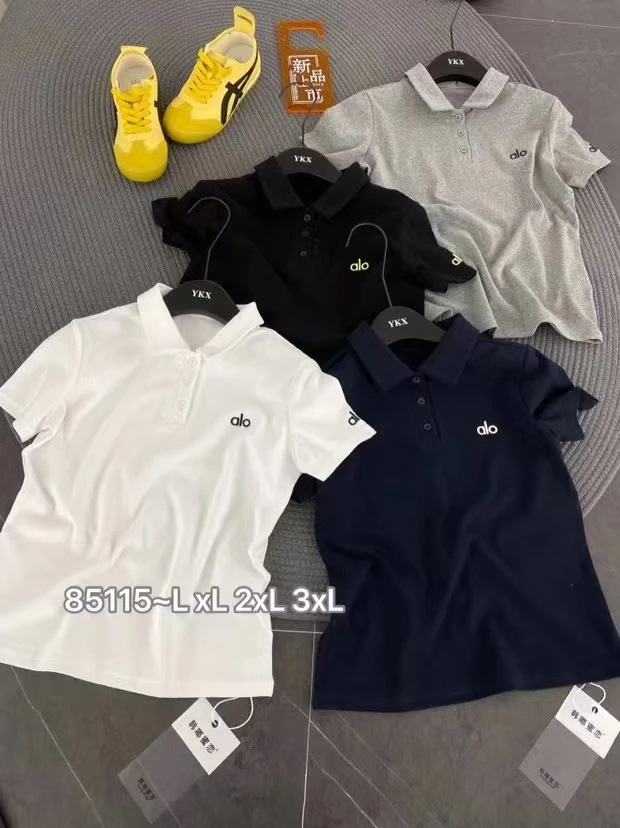 85115新款Polo款显瘦半袖