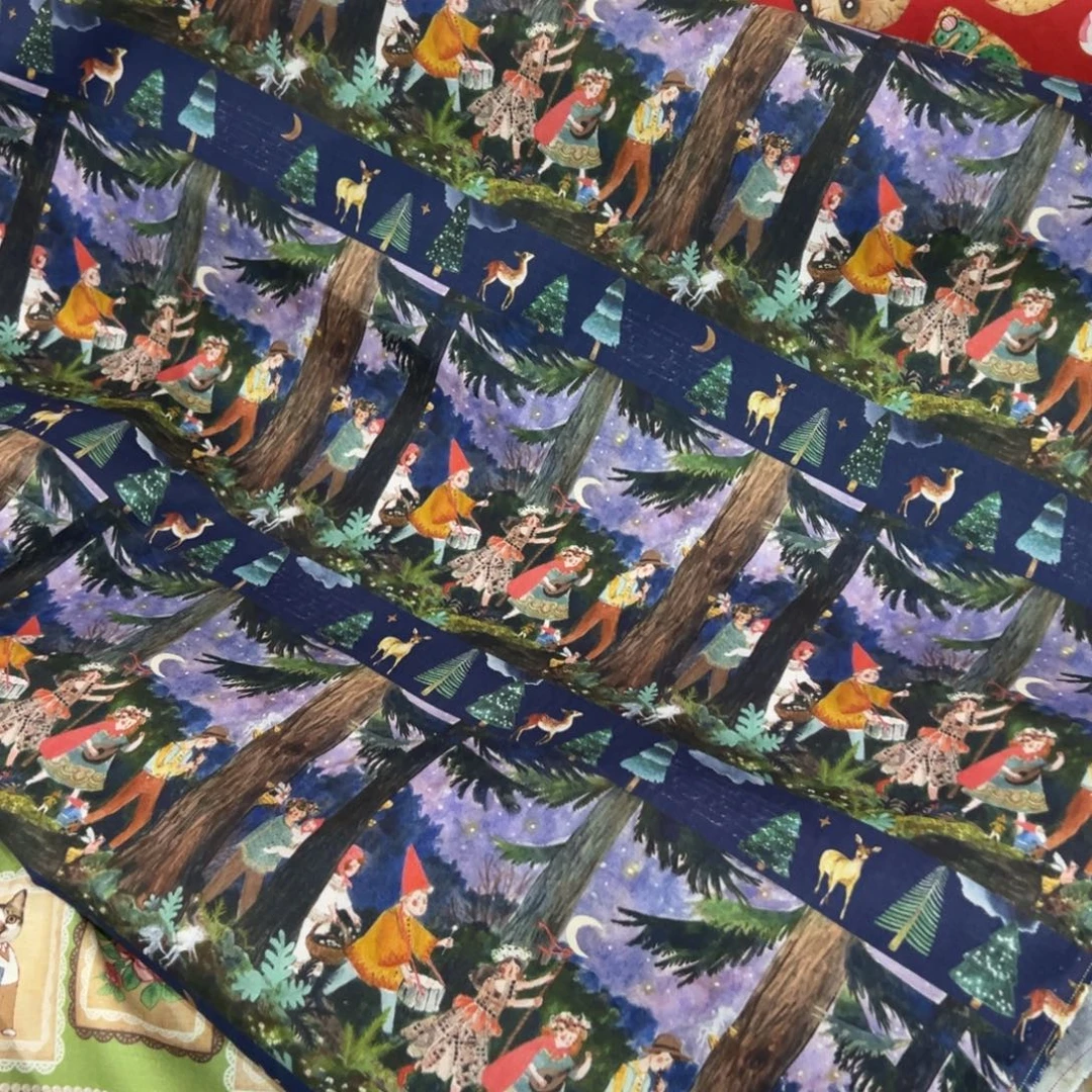 棉一米价微弹力亚麻棉1.3宽果子B