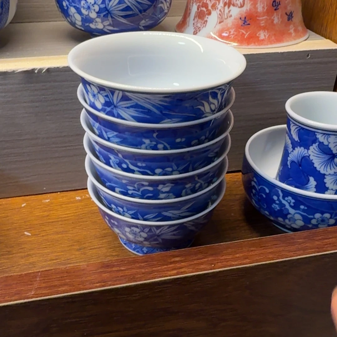 D***…杯子陶景德镇全手工手绘陶瓷