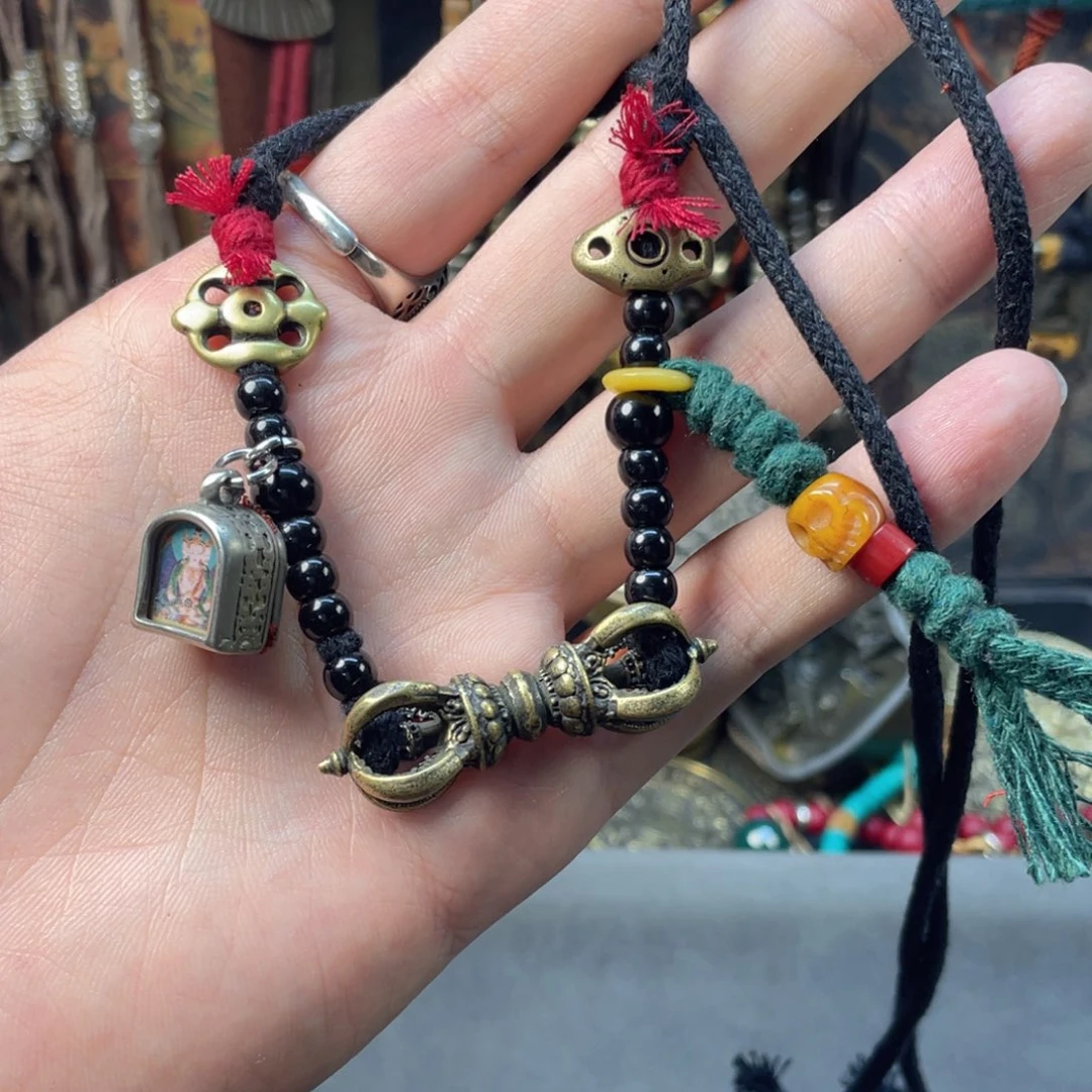 藏传金刚杵脖挂设计款式一套