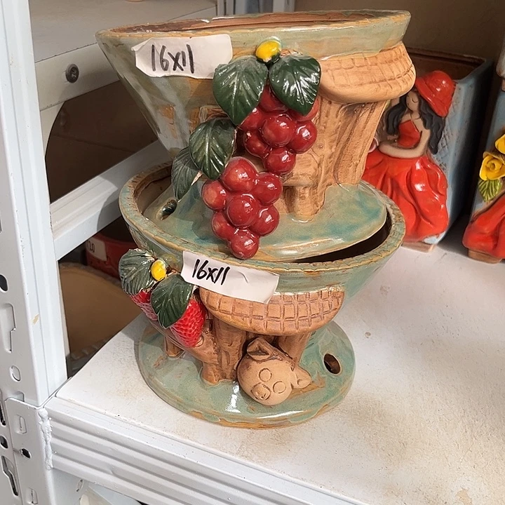 粗陶材质多肉花盆