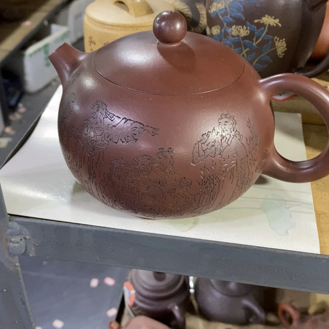 紫砂茶壶原矿手工71